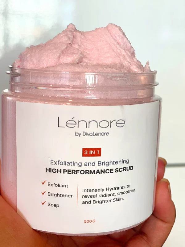 3 in 1 High Performance Foaming Sugar Scrub