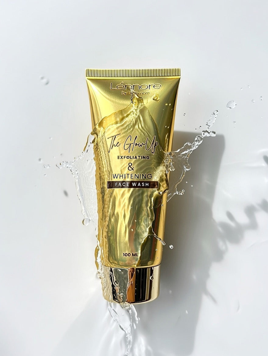 The Glow up exfoliating and Whitening face wash