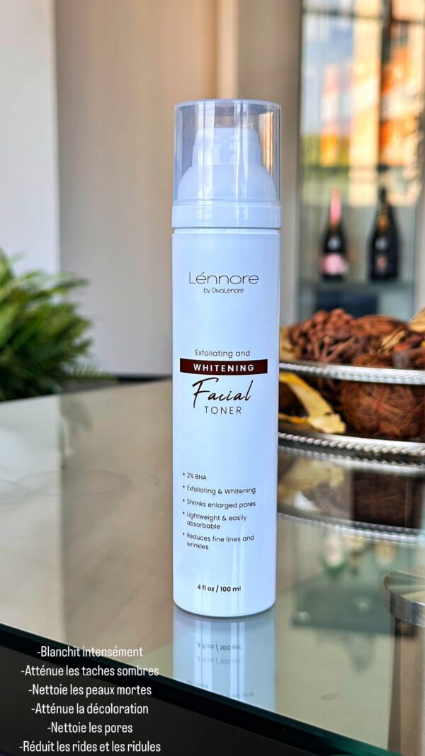 Exfoliating and Whitening Facial Toner