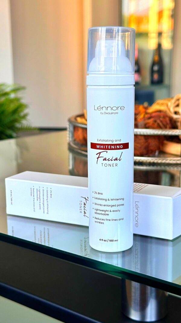 Exfoliating and Whitening Facial Toner