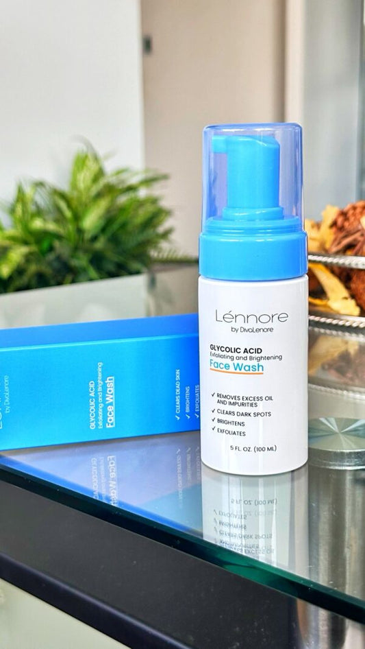 Glycolic Acid Exfoliating and Brightening Face Wash