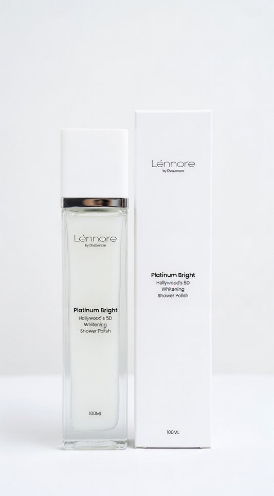 Platinum Bright – Hollywood’s 5D Whitening Shower Polish By Lénnore™