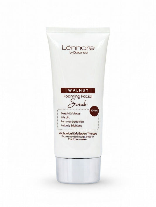 Walnut Foaming Facial Scrub