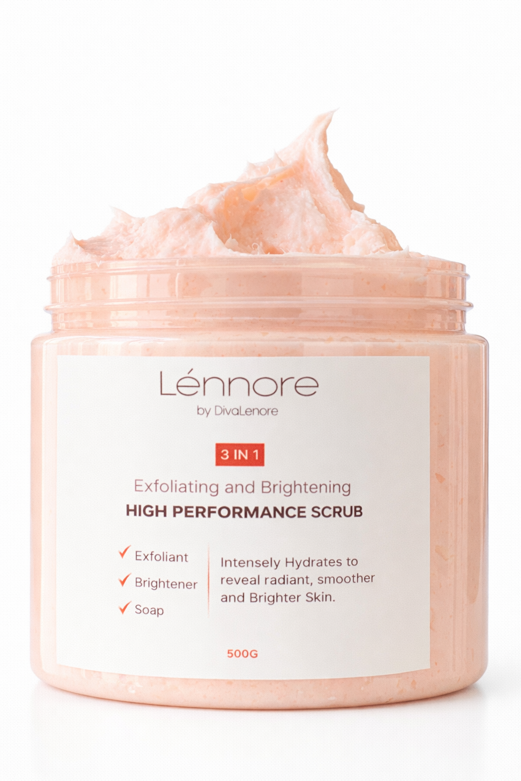 3 in 1 High Performance Foaming Sugar Scrub